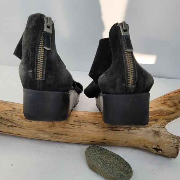 Eileen fisher Carver pebbled nubuck leather shoes - Picture 3 of 9